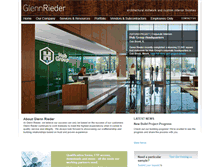 Tablet Screenshot of glennrieder.com